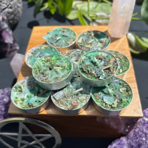 Abundance & Prosperity Tealight Candle
